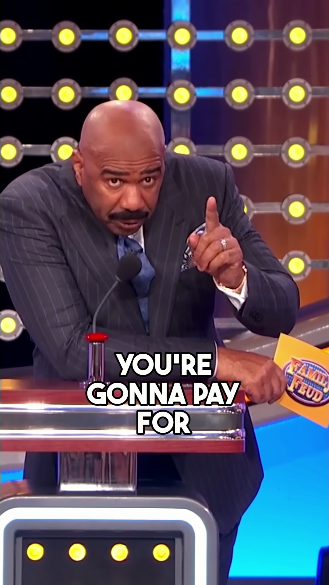 Steve Harvey goes off on producers over this Family Feud question