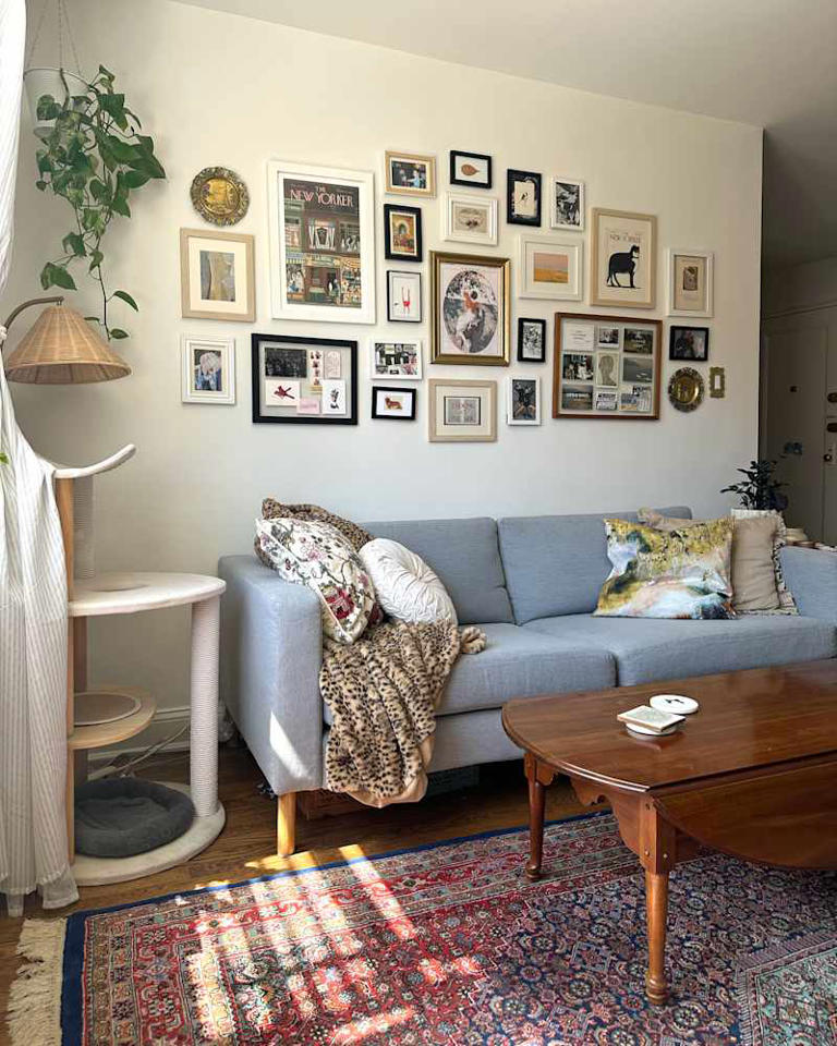 I broke my mom's #1 decorating rule - my living room has never looked ...