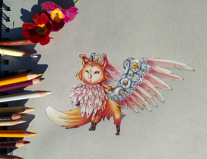 Advised against art, now a self-taught illustrator (12 pics)
