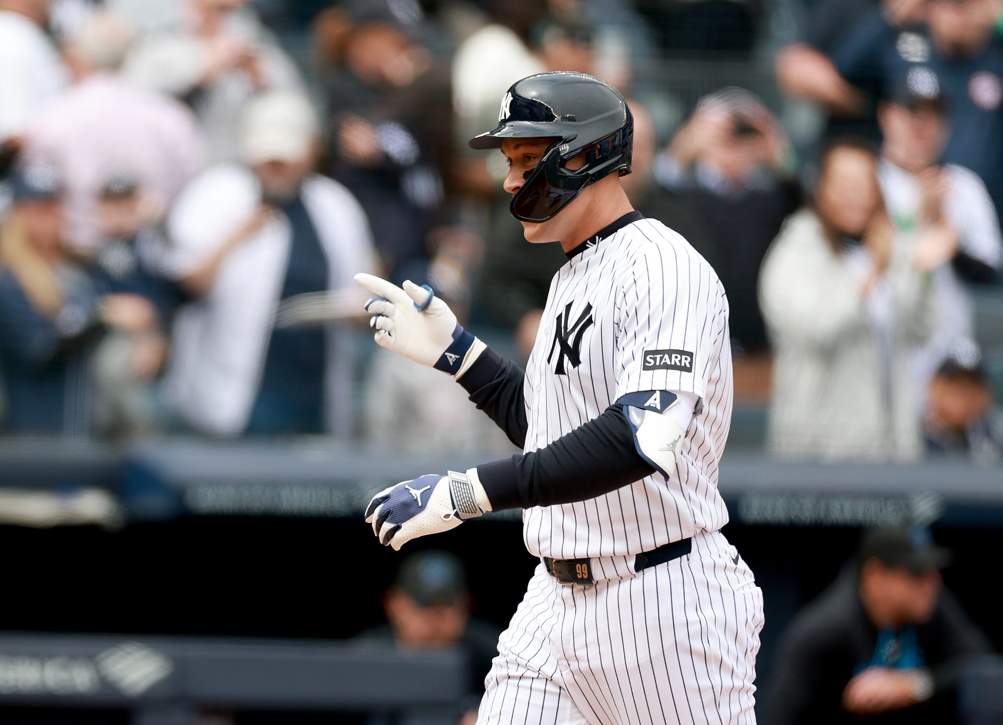Judge, Rice deliver key moments in Yankees’ home opener win