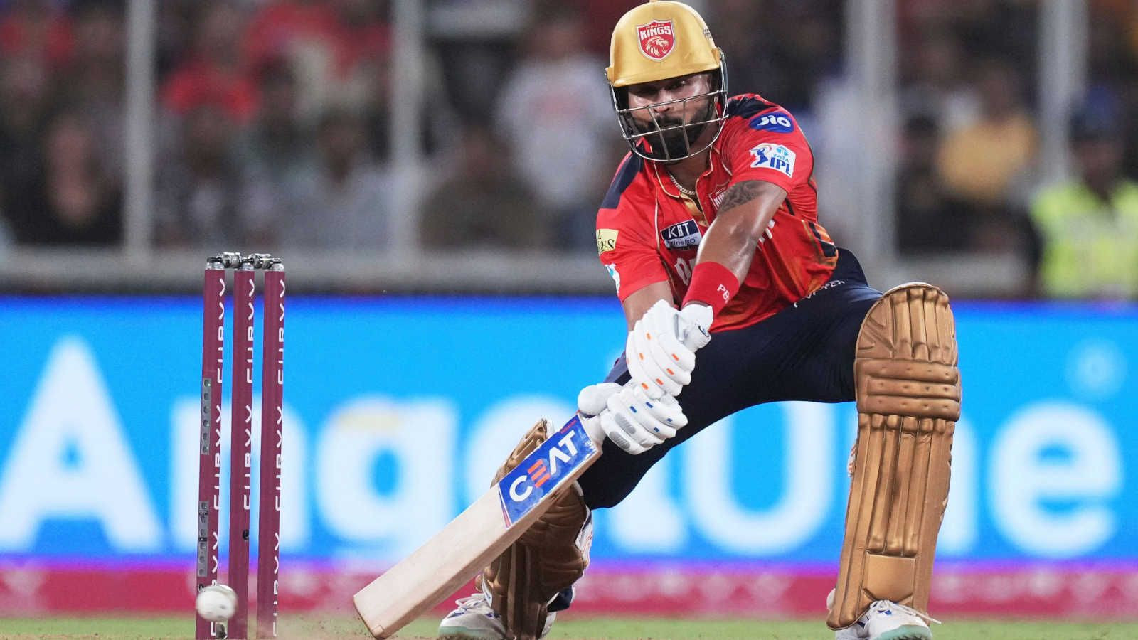 Kolkata Knight Riders secure first IPL win as Punjab Kings set record total