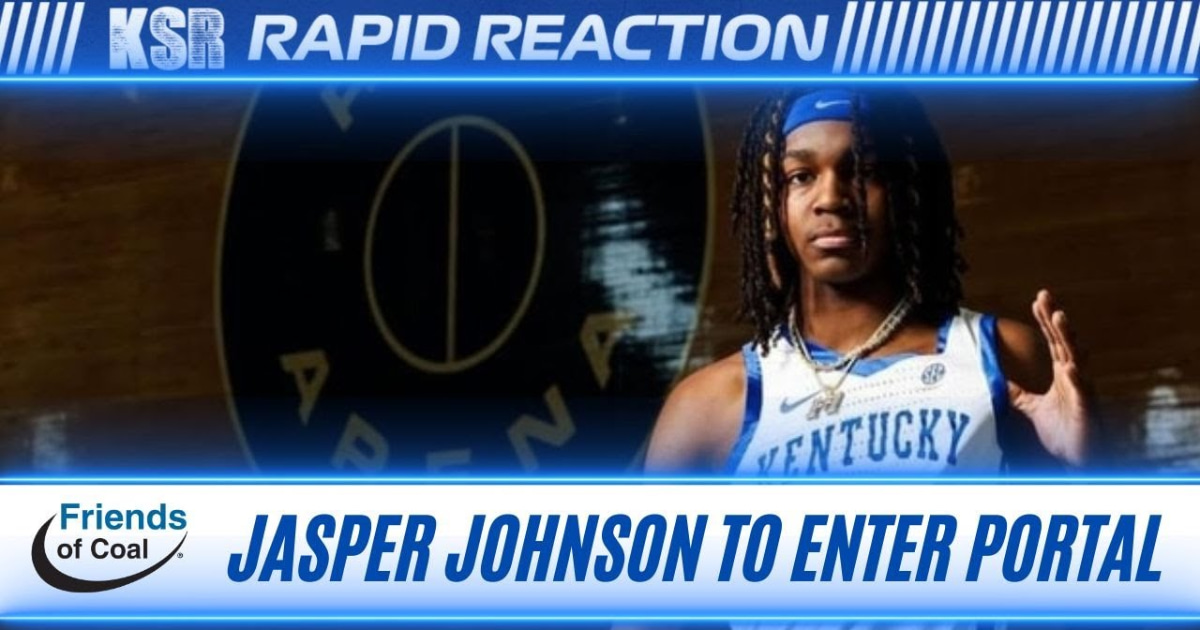 Watch: KSR rapidly reacts to news of Jasper Johnson’s expected transfer