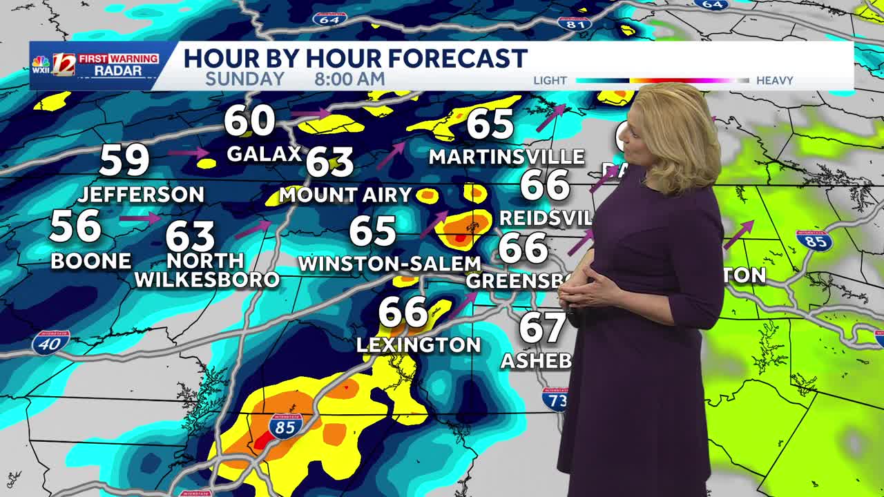 Easter weekend forecast, April 3 update | Warm and breezy 80s on ...