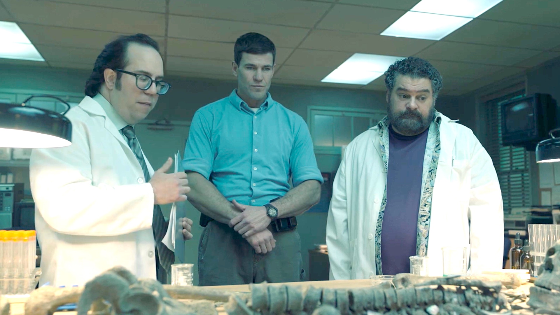 Gibbs is the odd one out in the lab on NCIS: Origins