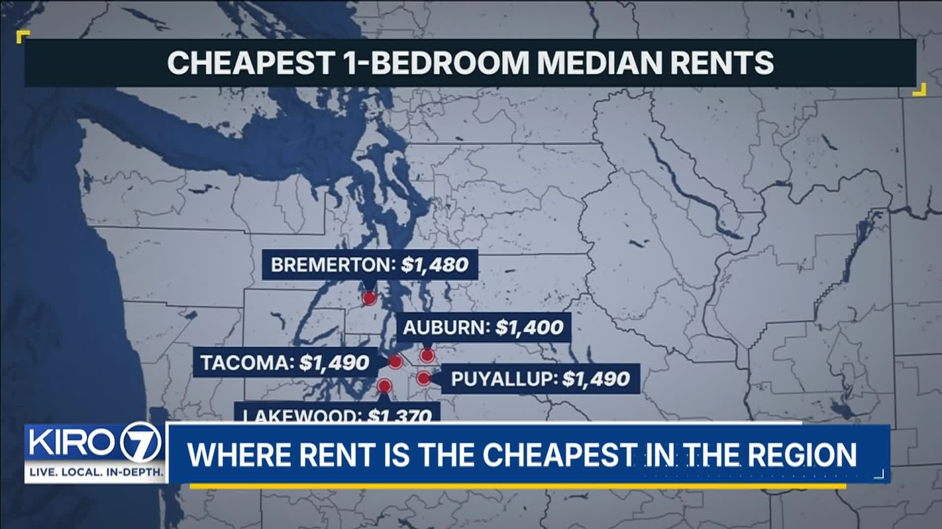 Report finds the most affordable cities to for rent in the Seattle area