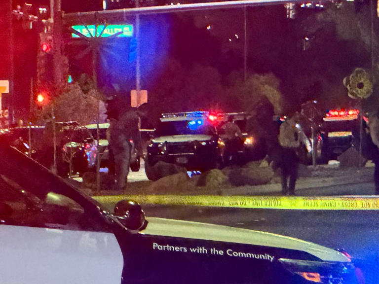 Las Vegas police chase involving stolen car ends in crash; 3 teens, 1 ...