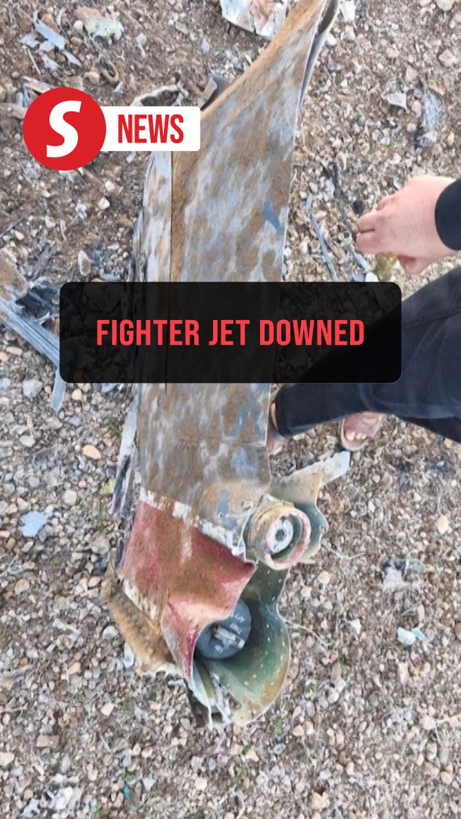 US fighter jet shot down over Iran, search underway for crew