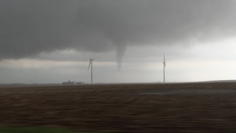 Tornado spotted in Illinois<br><br>
