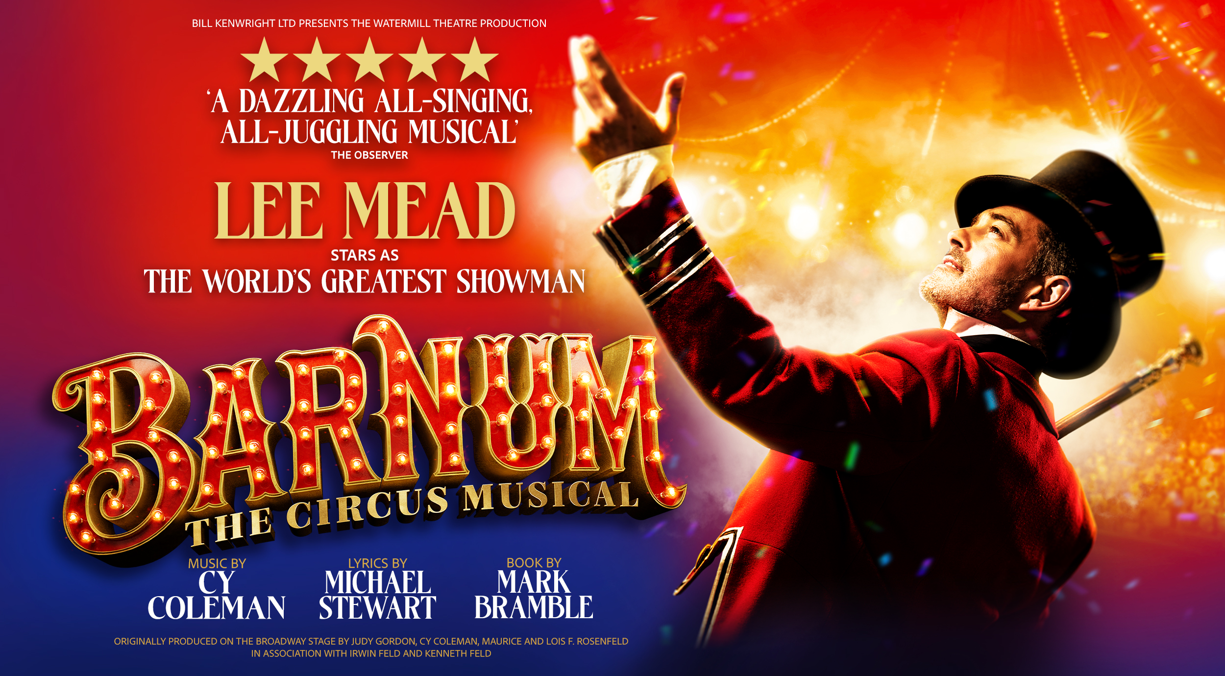 Lee Mead stars as the world's greatest showman in Sheffield