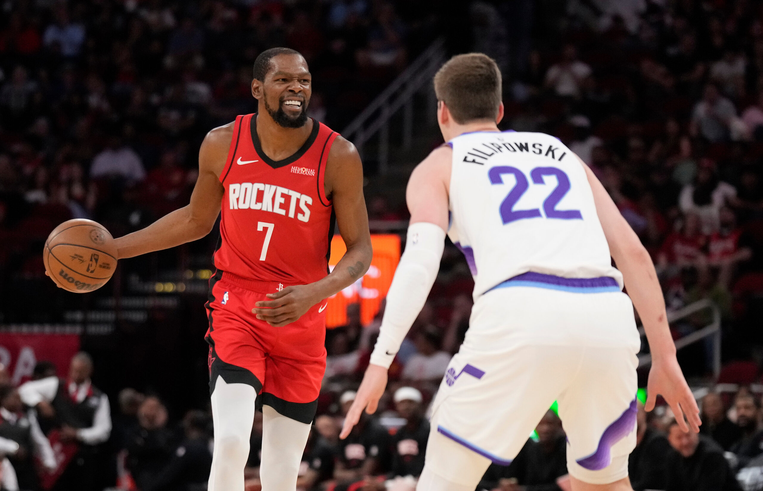NBA: Rockets win their 5th straight, beat Jazz