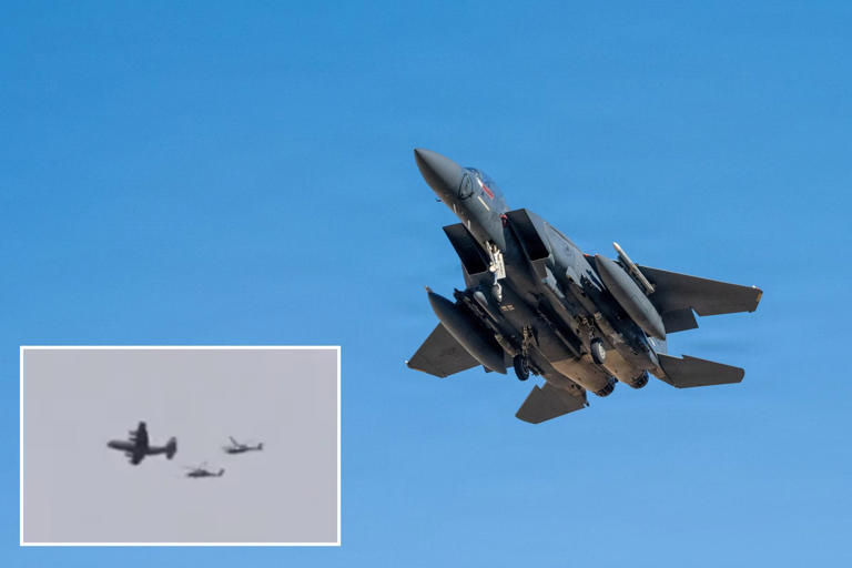 US rescues missing pilot after fighter jet was shot down in Iran
