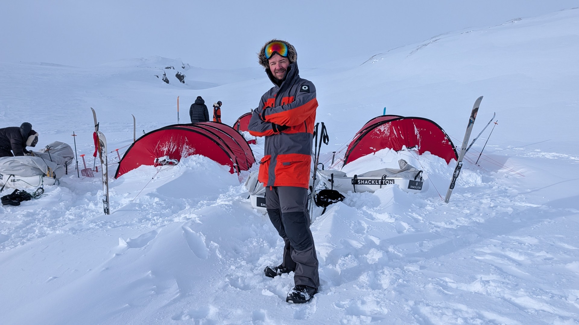 Pringles, pulks and the 'code brown': My masterclass in Arctic survival