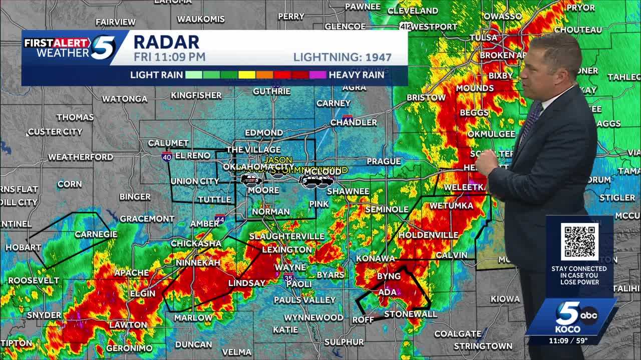 Watch live: Tornado, flash flood warnings issued as Friday storms track ...