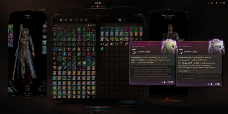 Baldur's Gate 3: 12 best armor pieces for sorcerers
