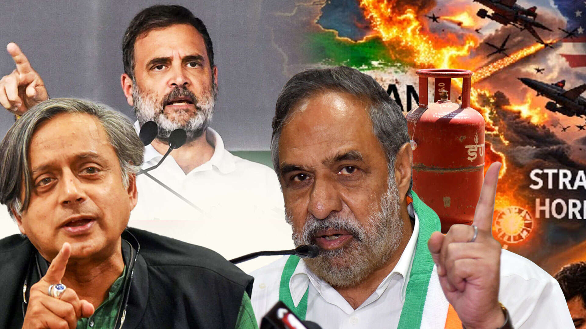 Iran war, LPG crisis row expose Congress rift as leaders counter Rahul ...
