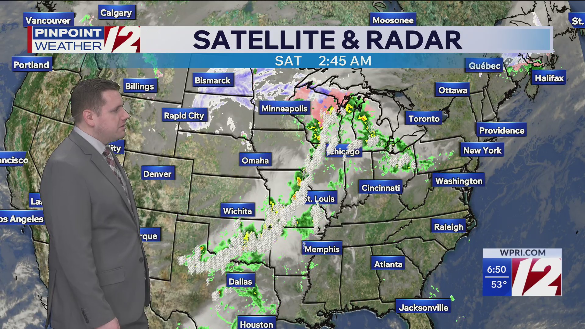 WPRI 12 weather forecast 4/4/26: Dry, mild today; showers for Sunday
