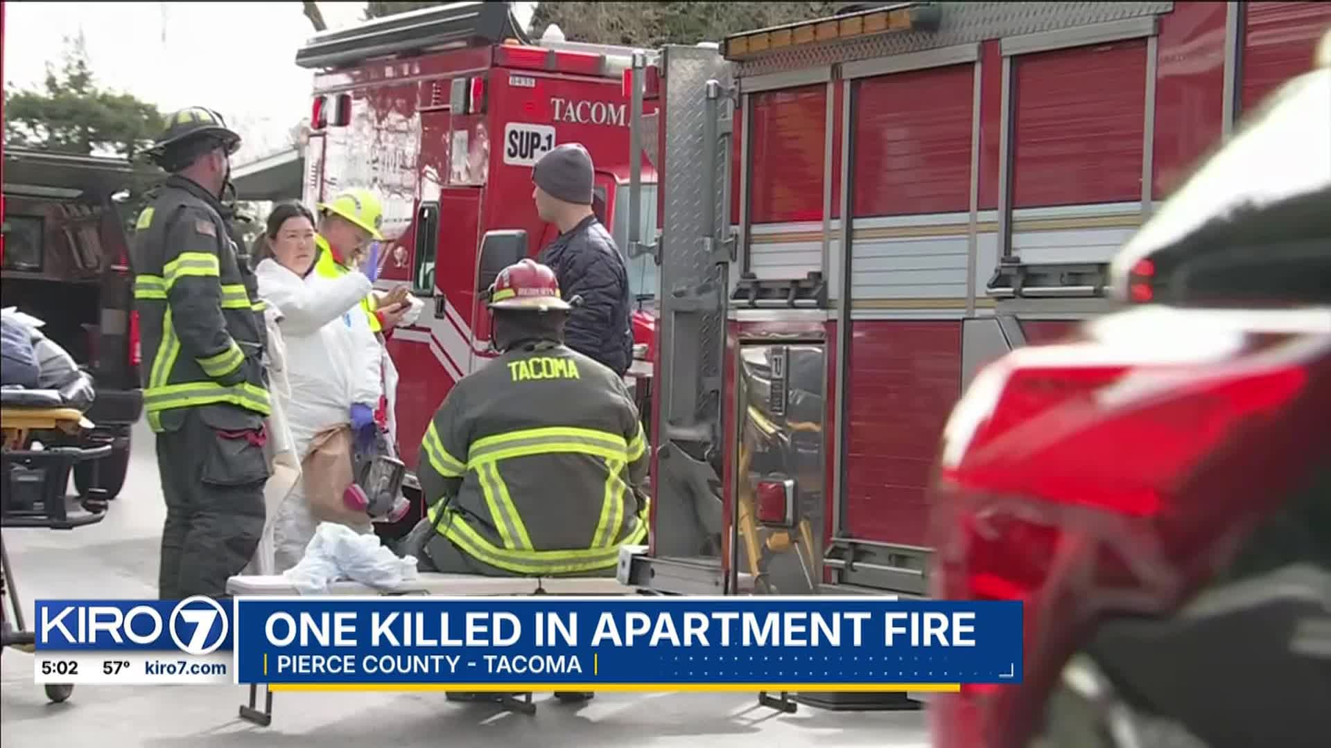 One person dead, residents evacuated after apartment catches on fire in ...