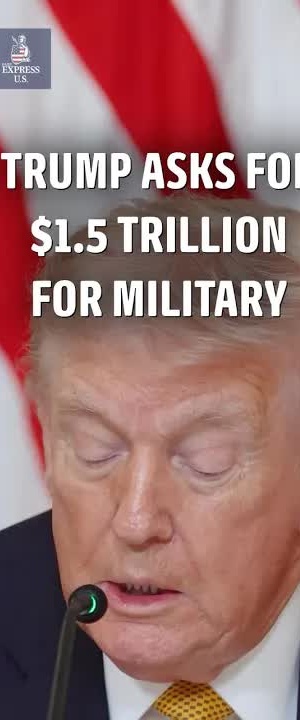 Trump seeks $1.5 trillion military budget amid Iran tensions