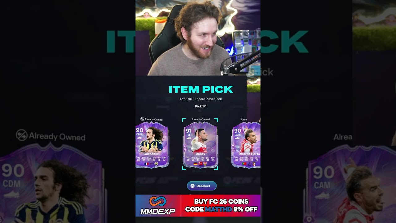 90+ encore player picks! #fc26 #shorts