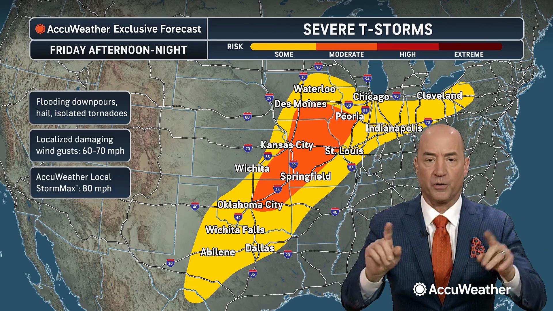One more round of snow and storms on the way for the central US