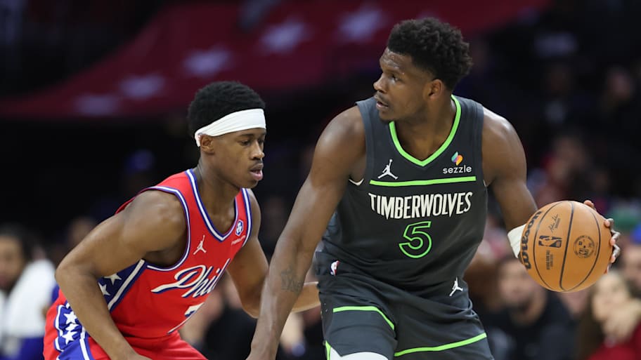 Anthony Edwards returns, Wolves' struggles continue in loss to 76ers