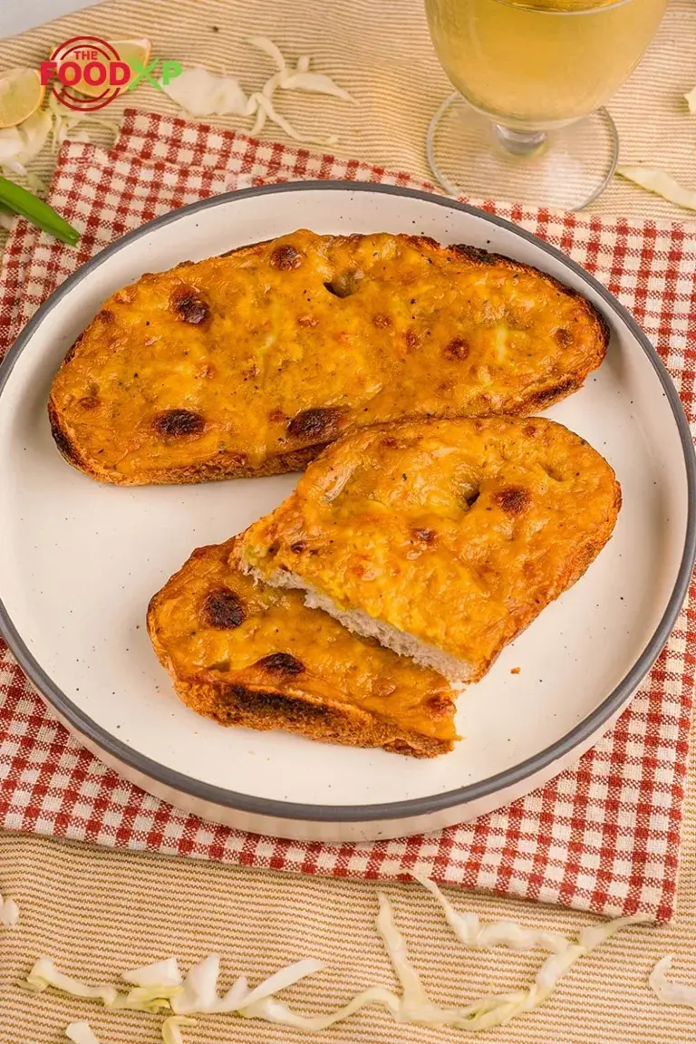 Cheesy Welsh rarebit recipe