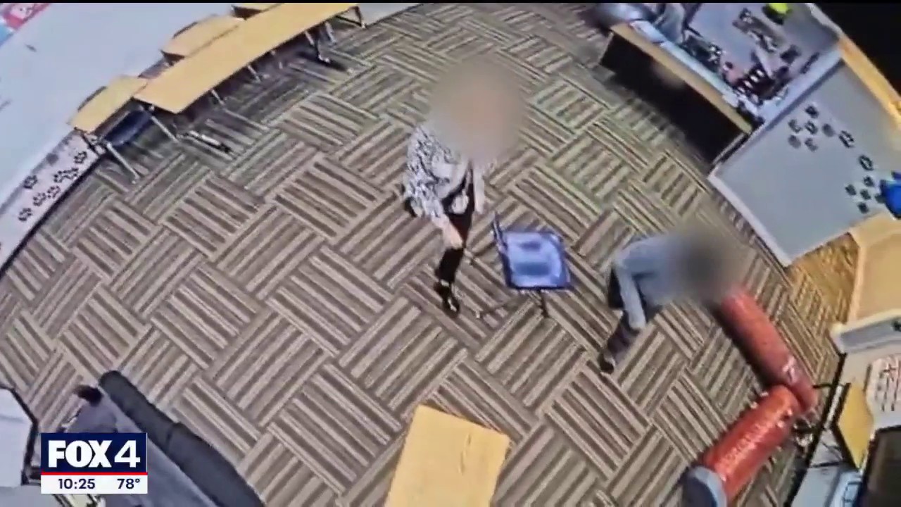 Teacher caught having altercation with special needs student