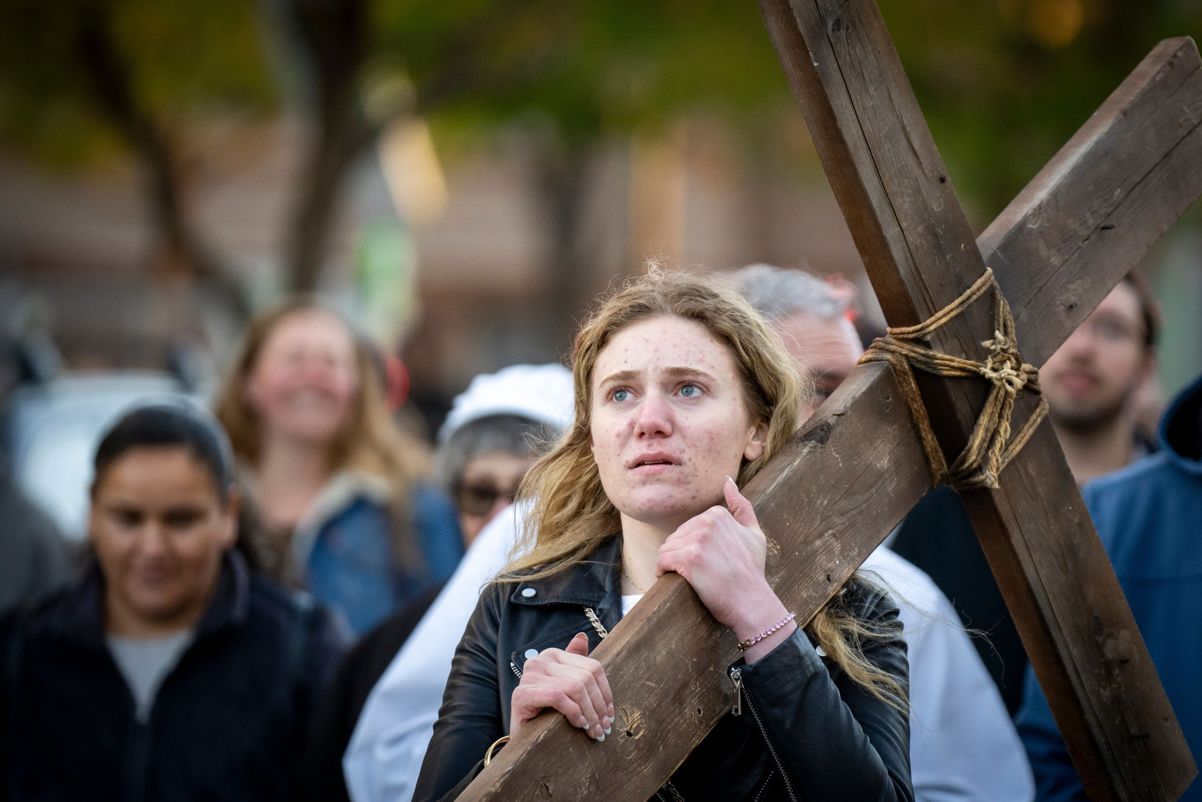 Utah Christians take to the streets — not in protest but in reverence