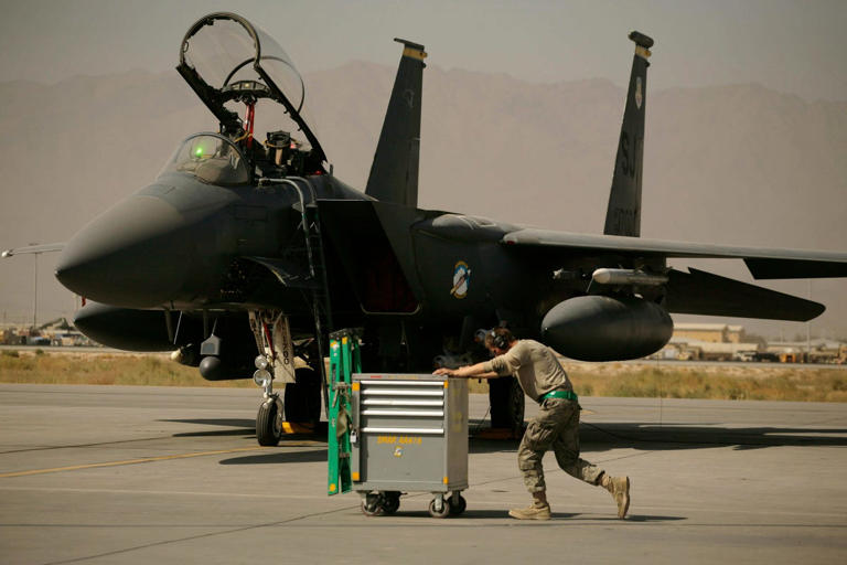 US military aircraft hit in Iran war are first shot down by enemy fire ...