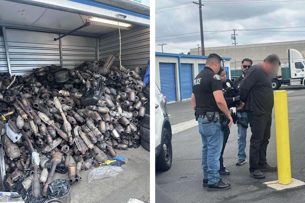 Police in Calif. recover $500,000 worth of stolen catalytic converters