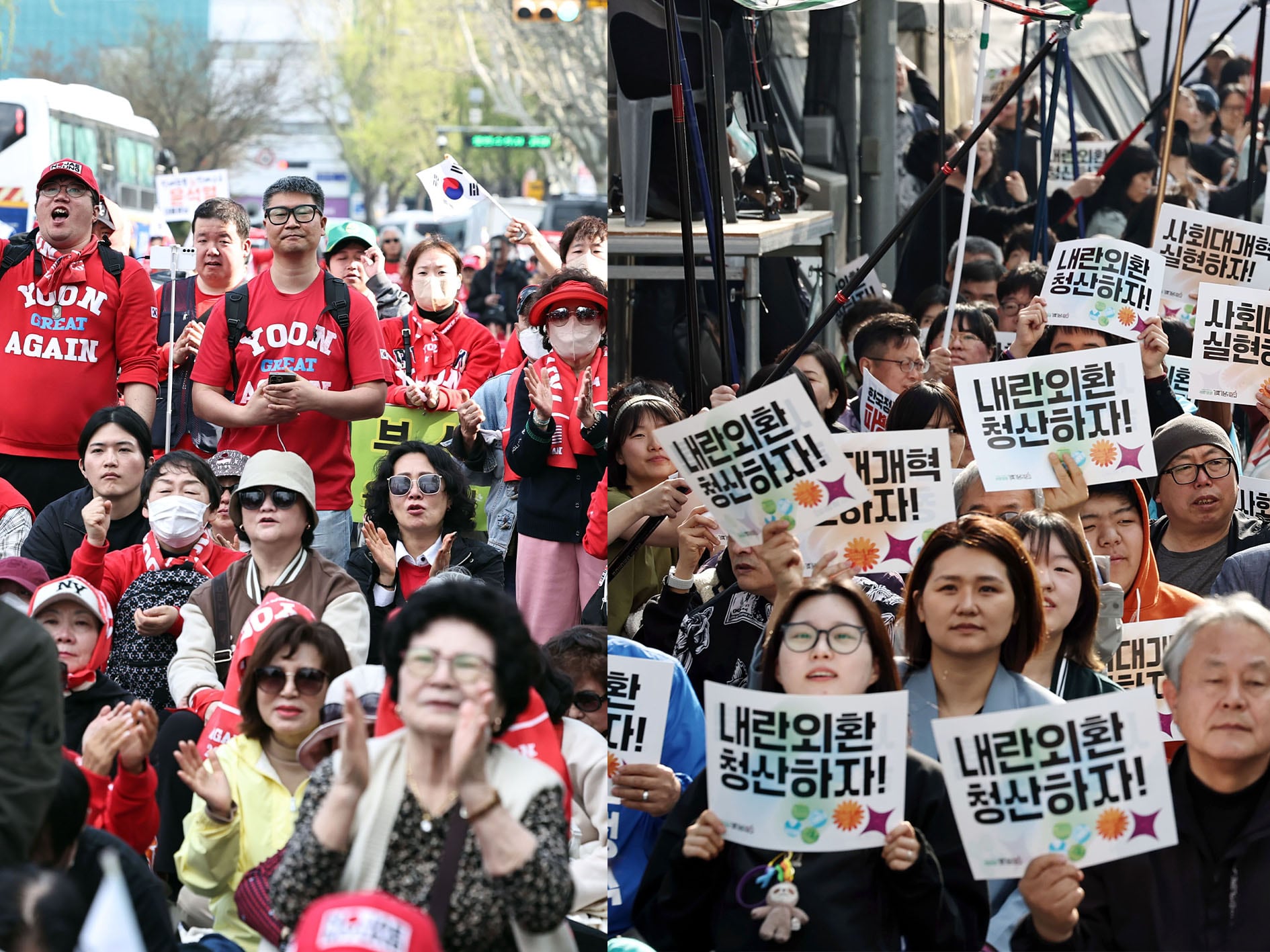 Rallies mark one year since Yoon Suk Yeol's impeachment