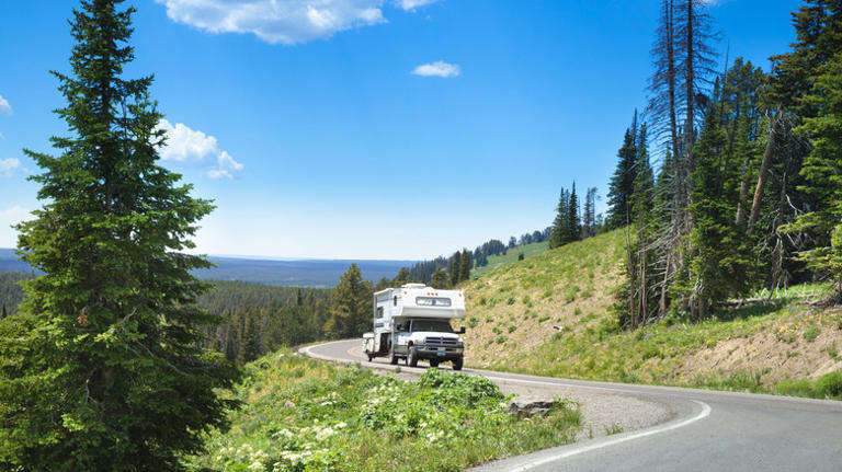 Which national park has the most RV hookups?
