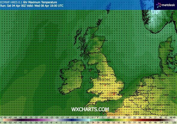 Met Office forecasts UK's next hottest day of year after Storm Dave ...