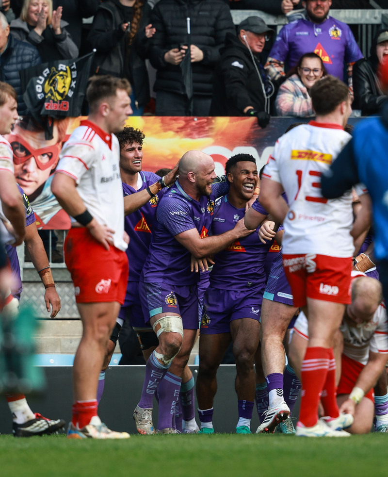 Munster crash out of Challenge Cup after Exeter's first-half blitz