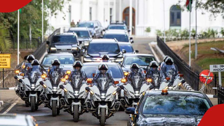 William Ruto’s tight security: Inside Kenya’s presidential motorcade