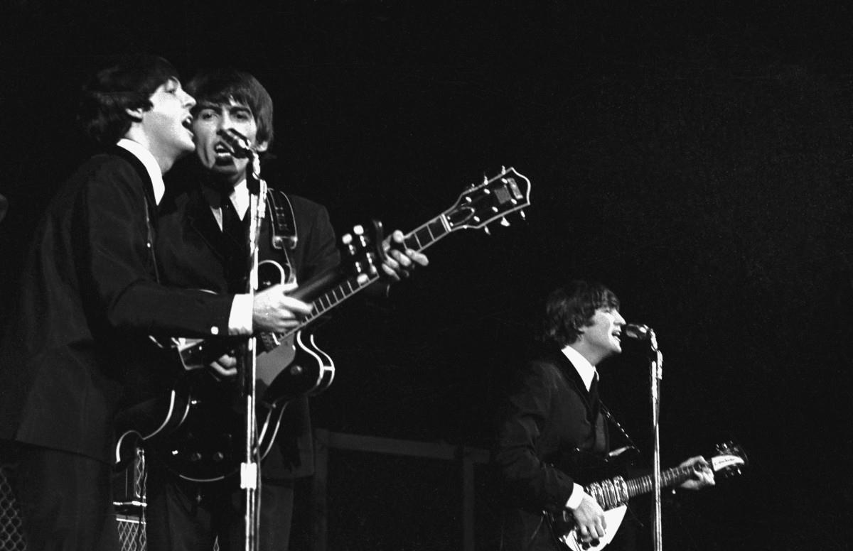 In 1964, this legendary rock group broke an unbelievable music record