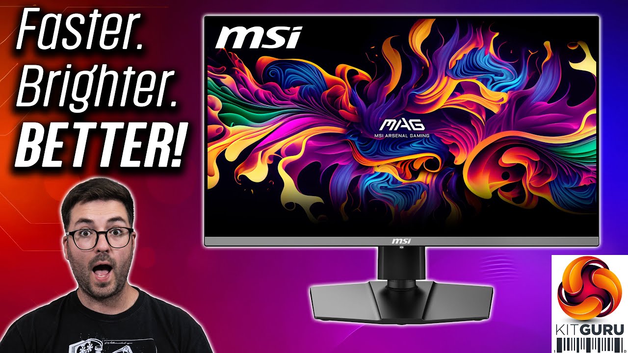 MSI MAG 272QP QD-OLED X50: Fastest OLED monitor we’ve ever tested