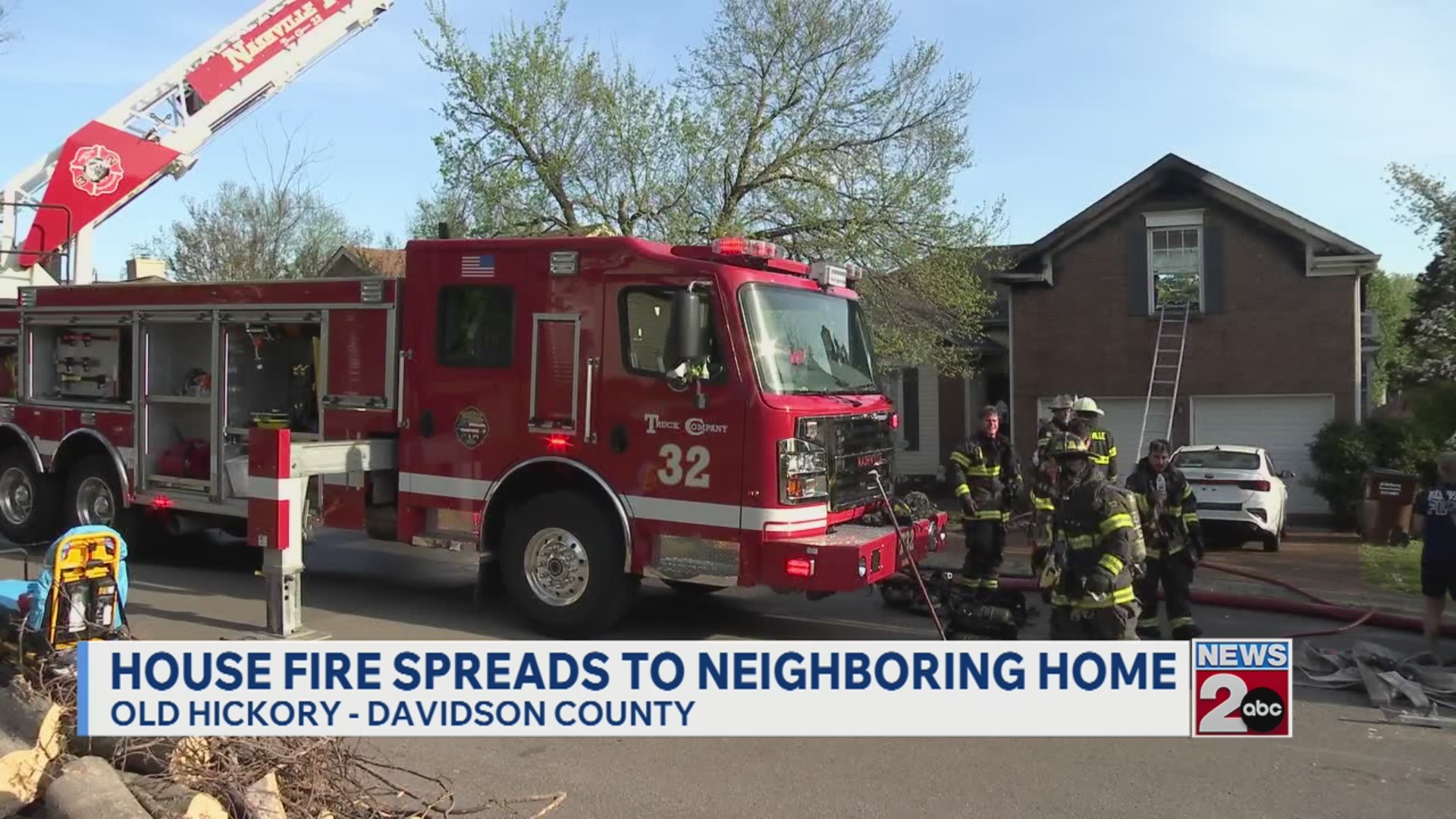 House fire in Old Hickory spreads to neighboring home
