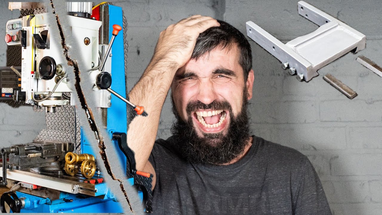 From broken to better: reinforcing my drill press with custom fabrication