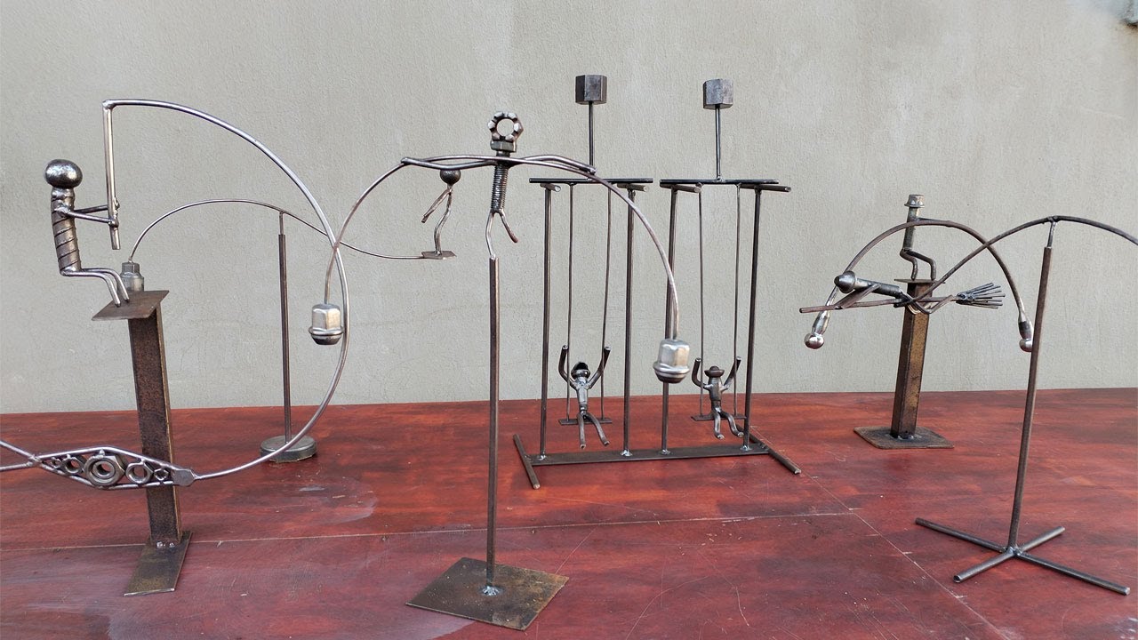 Genius DIY workshop hacks: Creative metalworking & kinetic sculptures ...