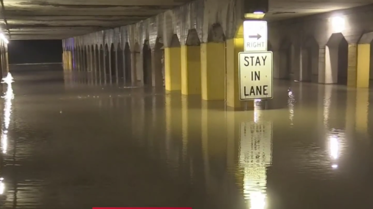 Heavy rain overnight leaves roadways flooding in south Chicago suburbs