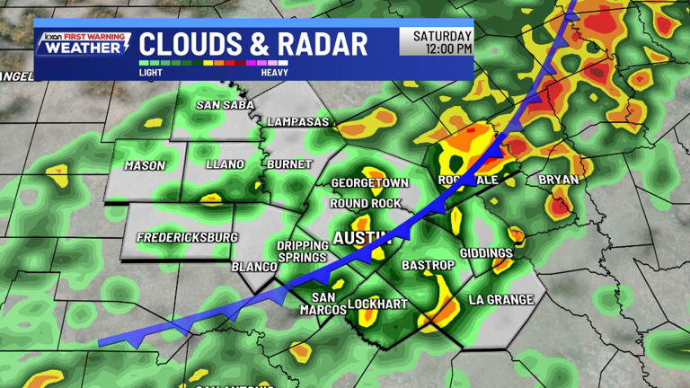 Live blog: Central Texas braces for heavy rain, storms