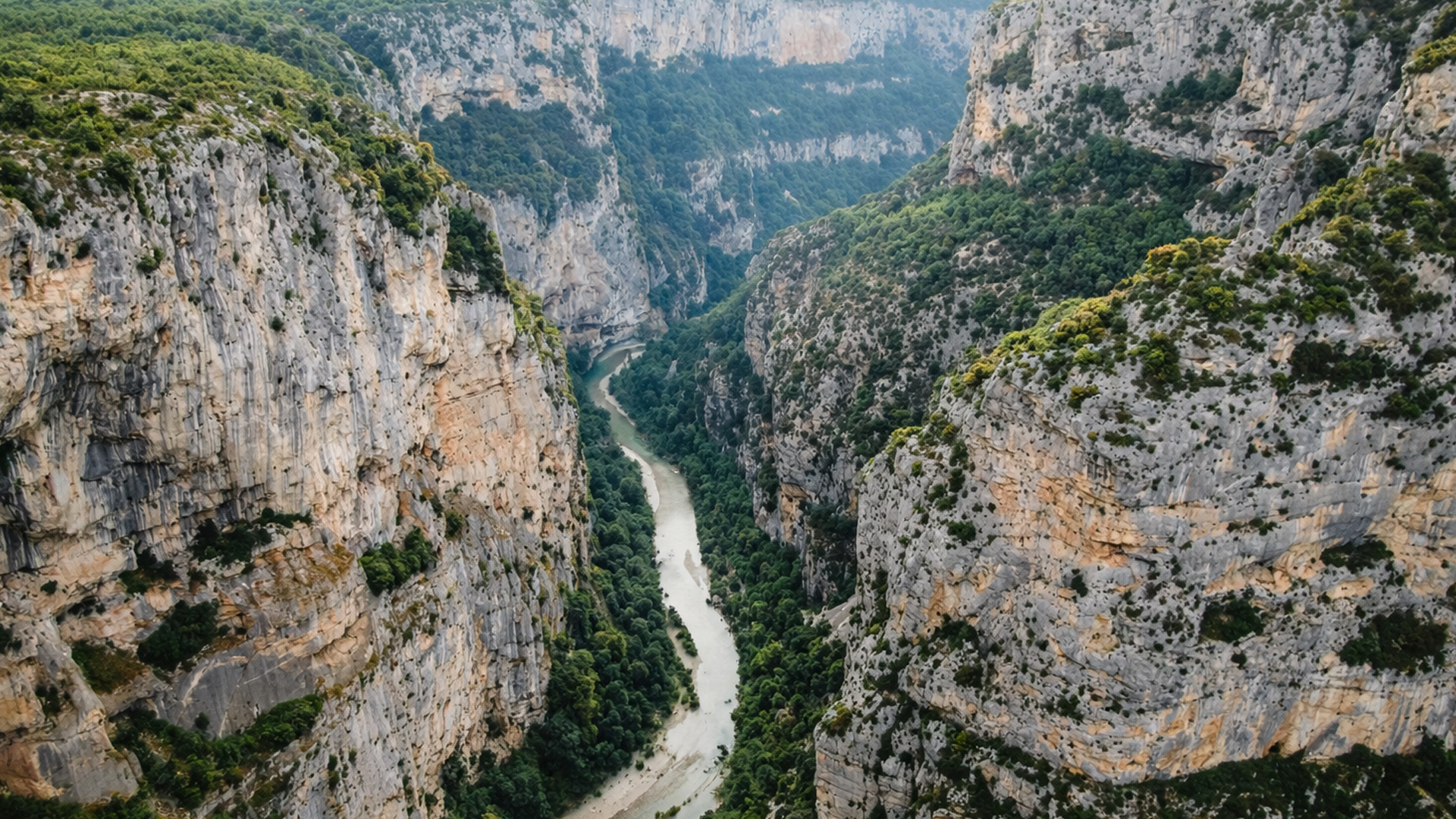 A canyon too steep to cross directly