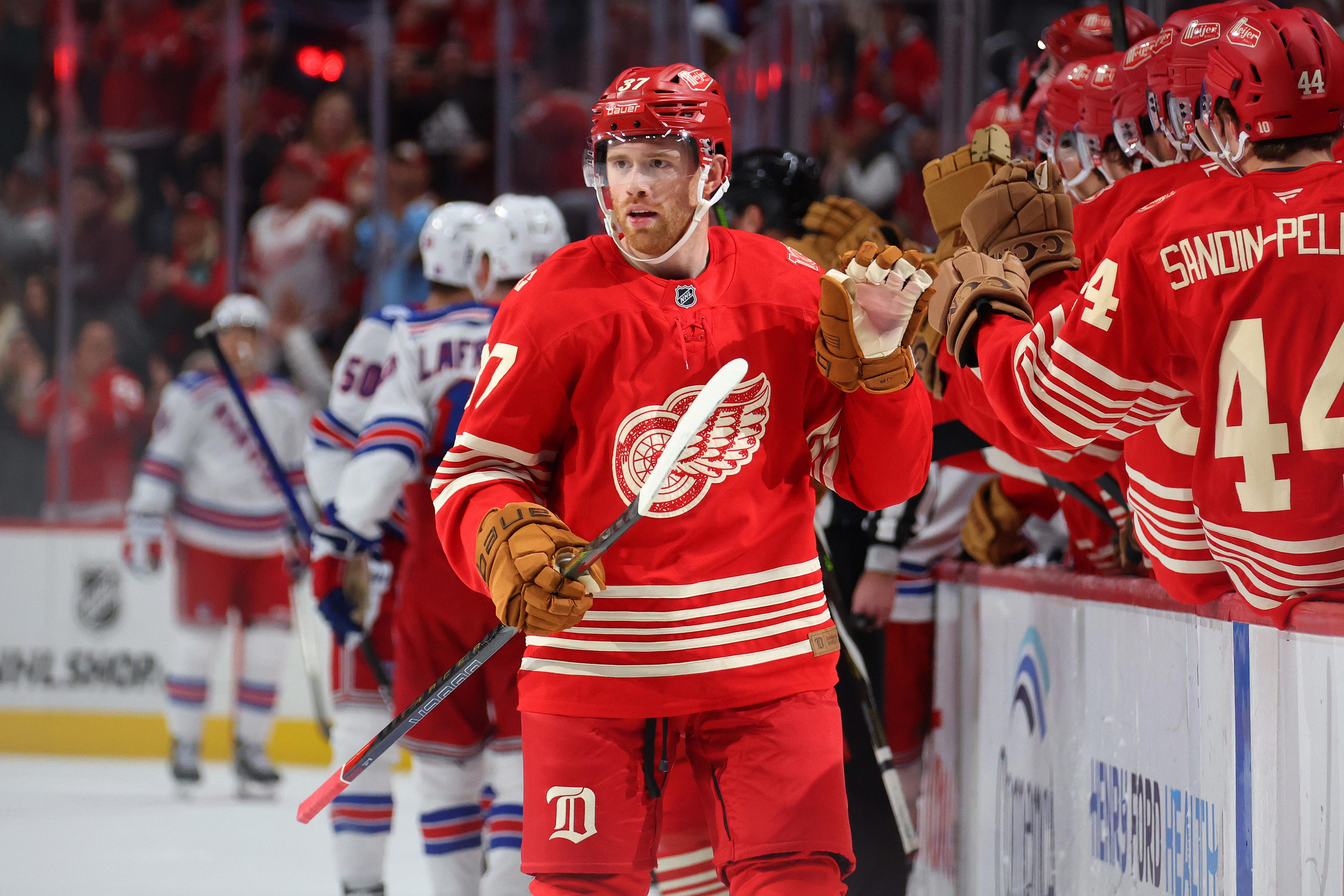 Red Wings-Rangers kicked off ABC affiliates: Detroit loses, 4-1