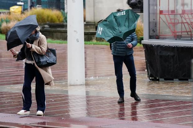 Amber wind weather warning issued as Storm Dave brings 'danger to life ...