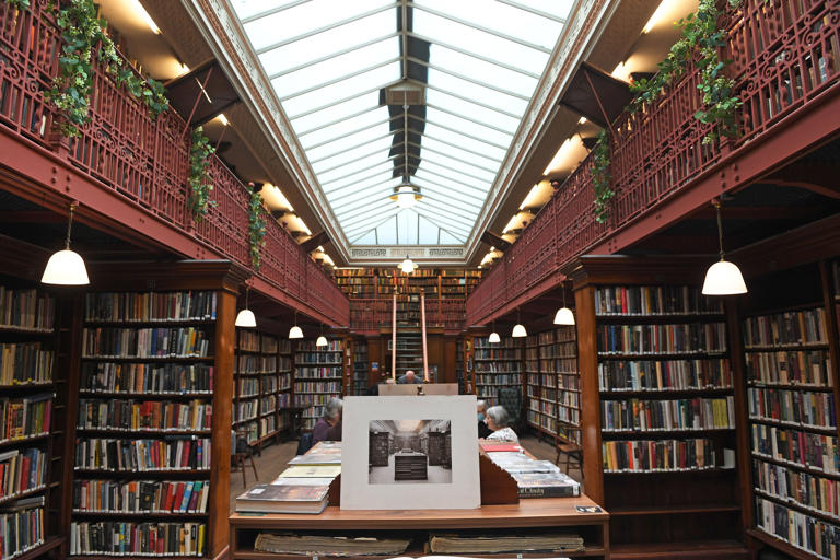 16 exclusive pictures behind the scenes at the historic Leeds Library ...