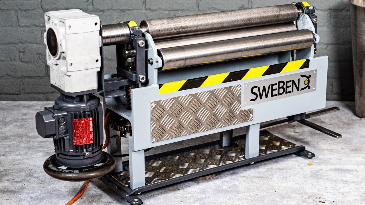 DIY bending machine: From rusty I-beam to pro workshop tool