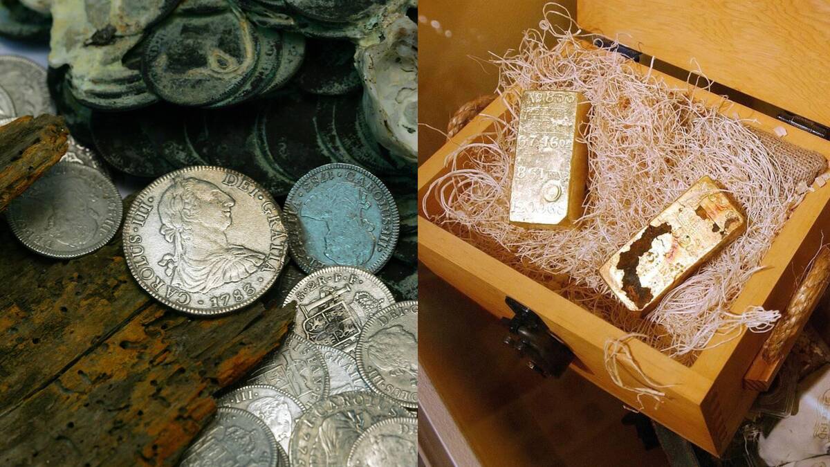 15+ shipwrecks that preserved cargo and personal items