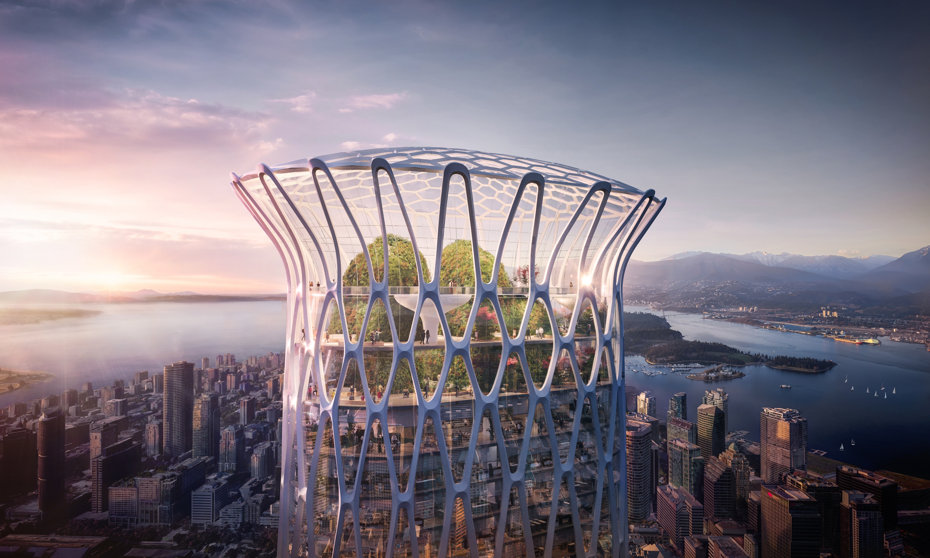 Plans for 1,033-ft skyscraper with forest in the sky unveiled