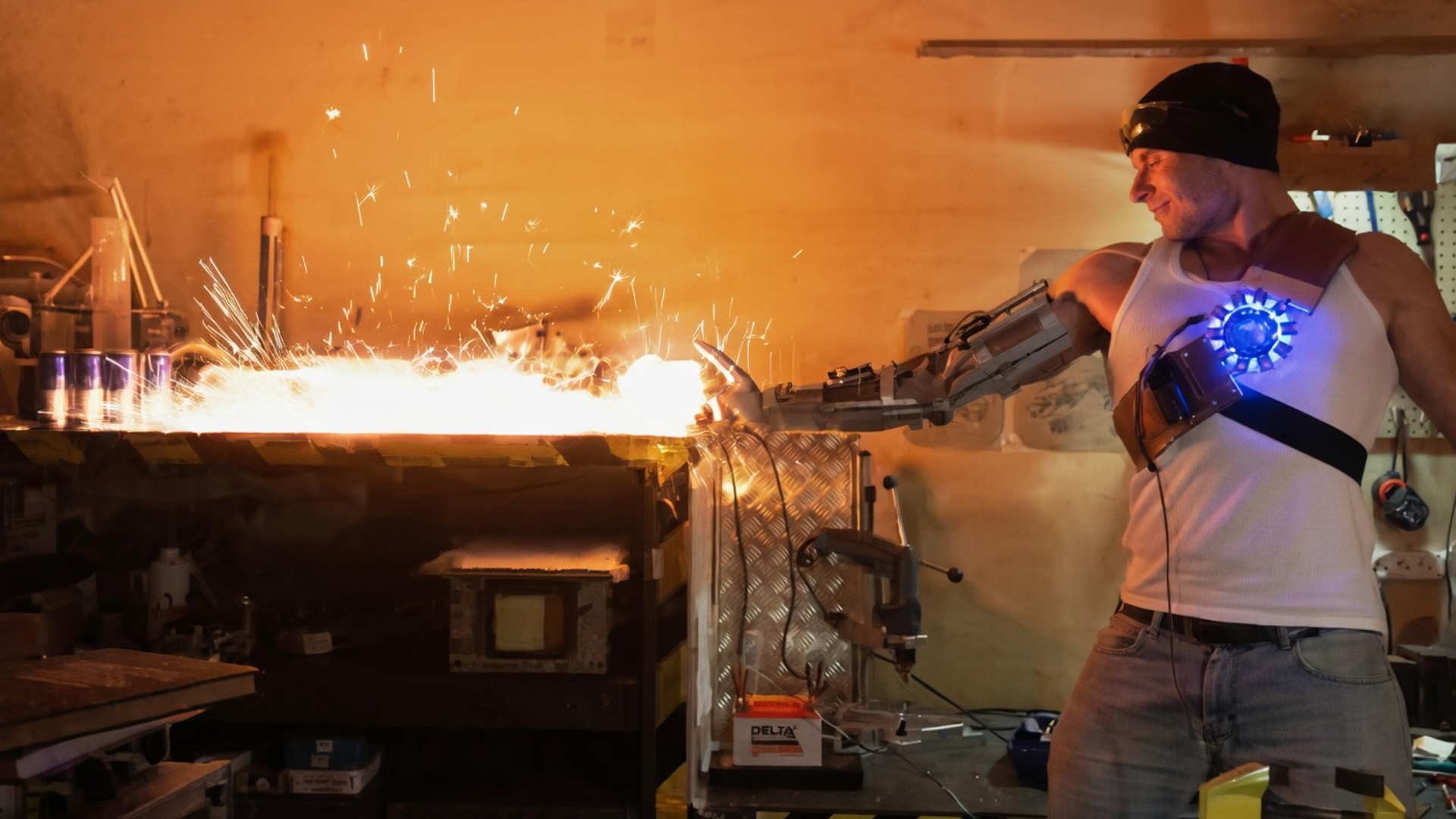 Can this homemade reactor power an Iron Man exosuit?